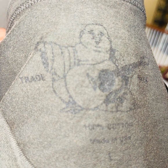 COPY - True Religion Green Tour 1971 Chest Logo Cotton Crew Neck T-Shirt. - Picture 5 of 5